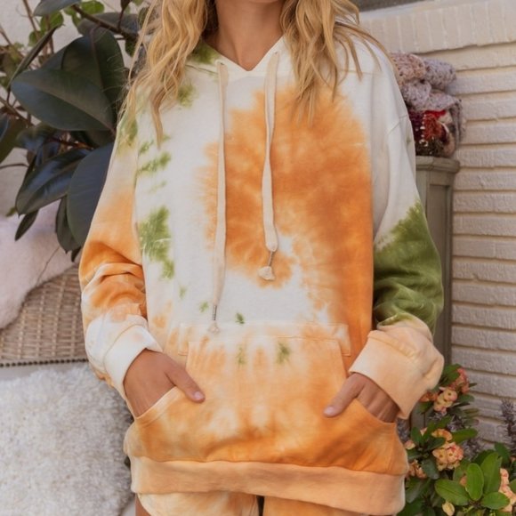 Oversized Tie Dye Hoodie - Picture 1 of 6